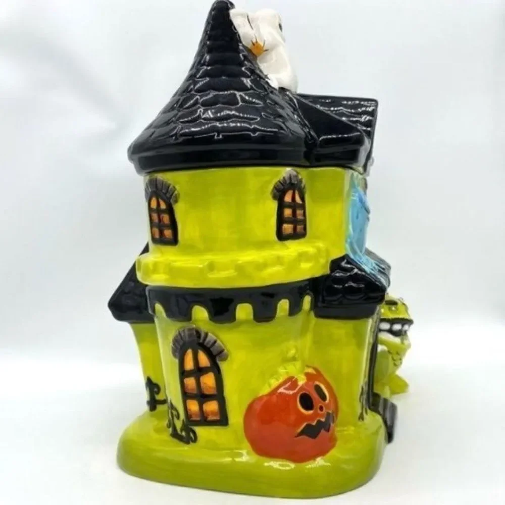 Target Halloween 2009 Ceramic Haunted House Cookie Jar